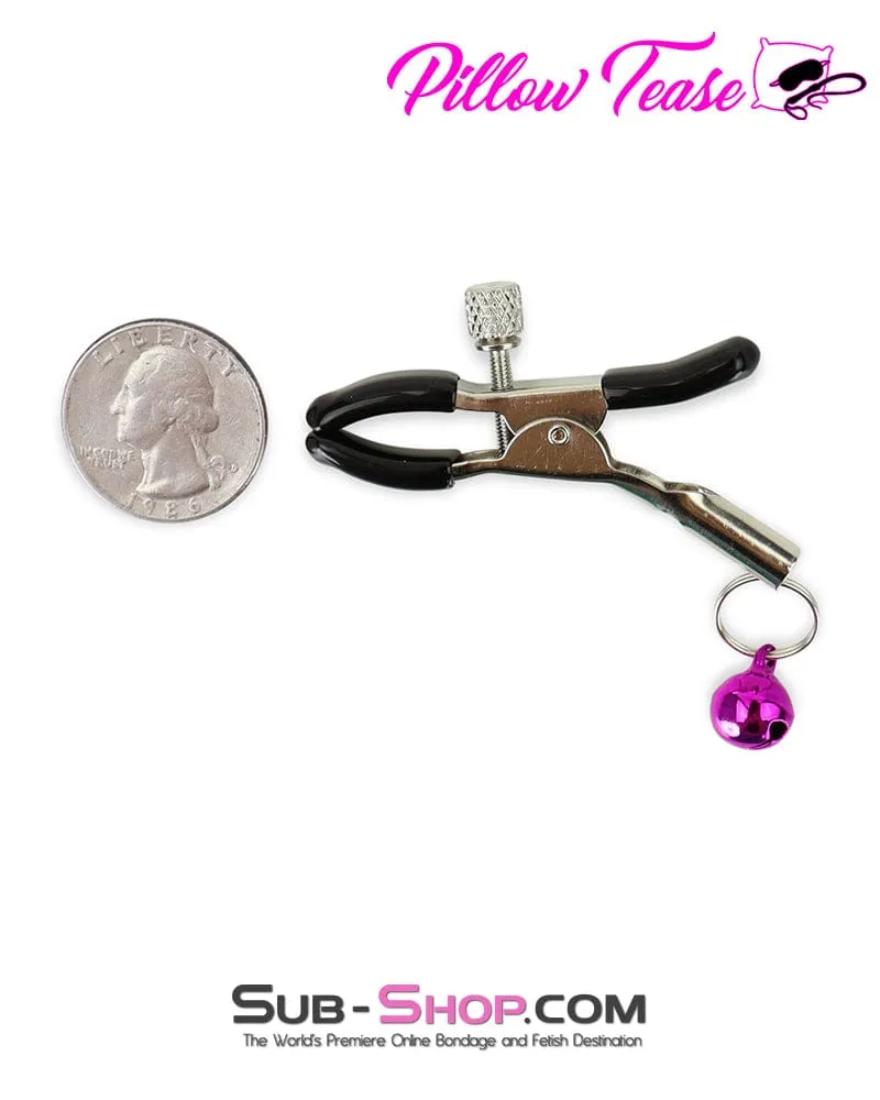 0864M      Purple Bell Adjustable Nipple Clamps