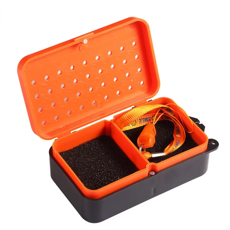 1Pcs Multifunctional 2 Compartments Live Bait Box Red Worm Earthworm Lure Plastic Boxs Fly Bass Tilapia Carp Fishing Tackle