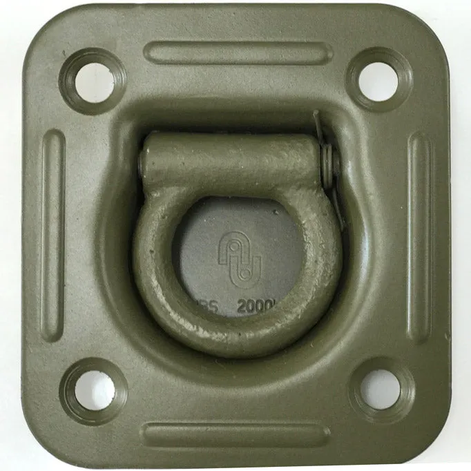 A Pair of (Ex US Army) Heavy duty Recessed Tie down points