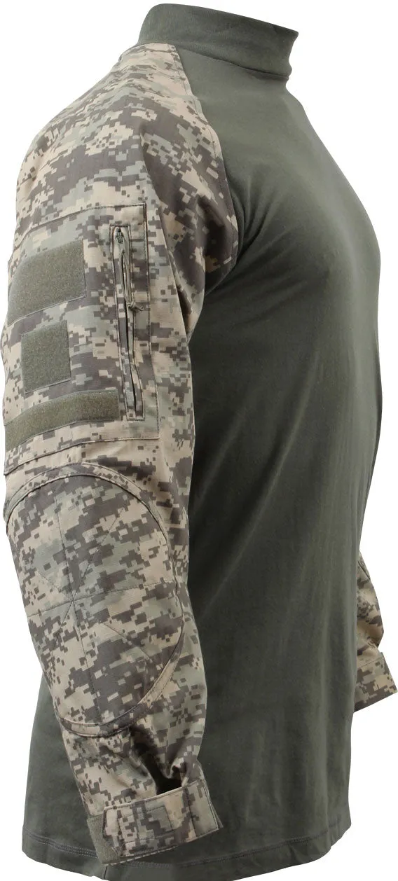 ACU Digital Camouflage - Military Tactical Lightweight Flame Resistant Combat Shirt