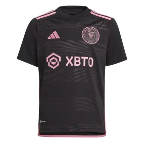 adidas Kids Inter Miami 2023/24 Away Jersey Black/Pink