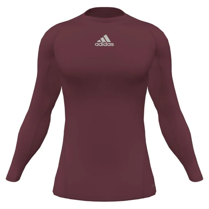 Adidas Techfit Longsleeve Compression Top - Adult