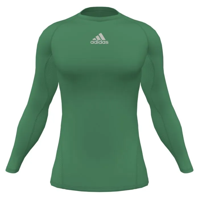 Adidas Techfit Longsleeve Compression Top - Adult