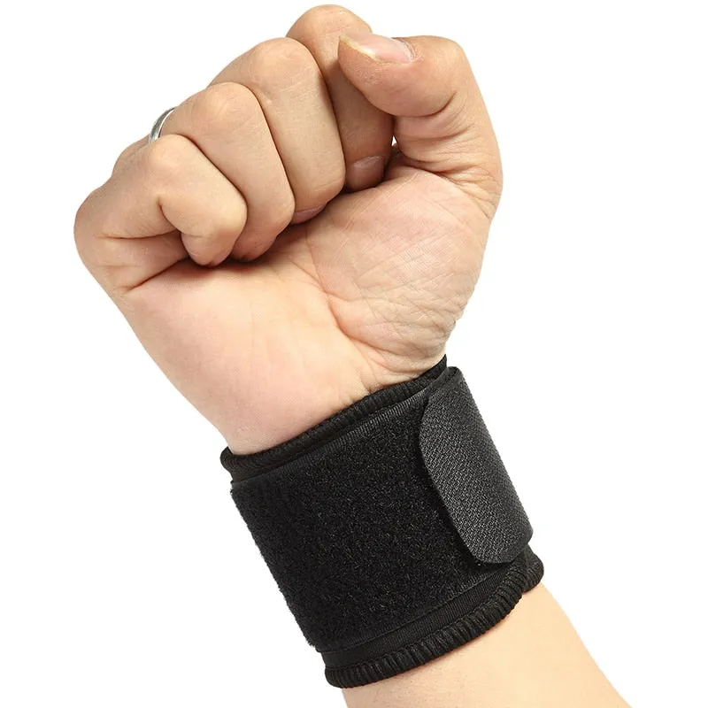 Adjustable Soft Wristbands Wrist Support Bracers