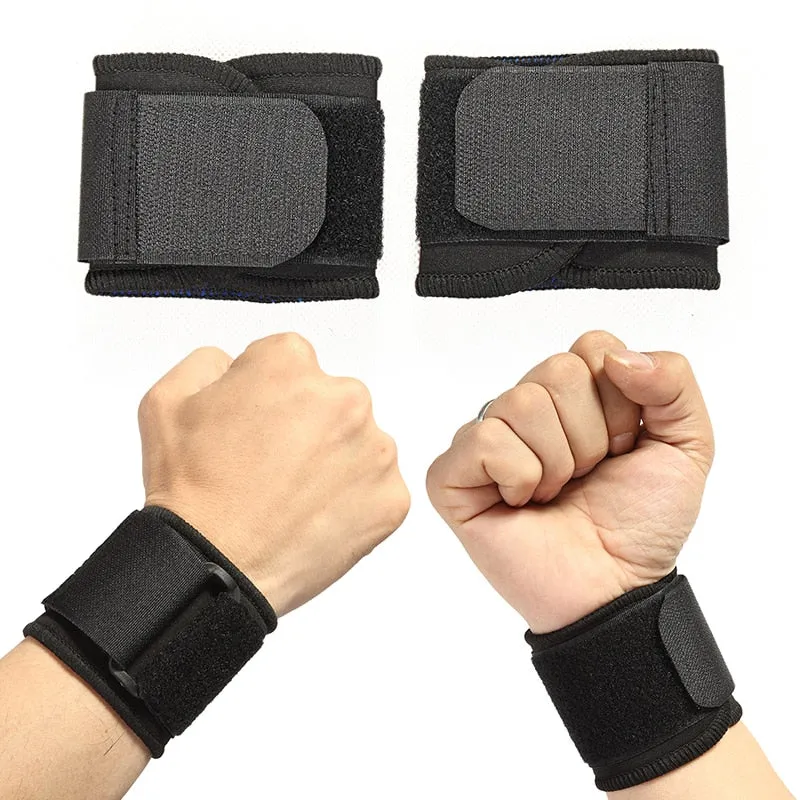 Adjustable Soft Wristbands Wrist Support Bracers