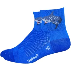 Aireator Attack Bike Socks - Blue