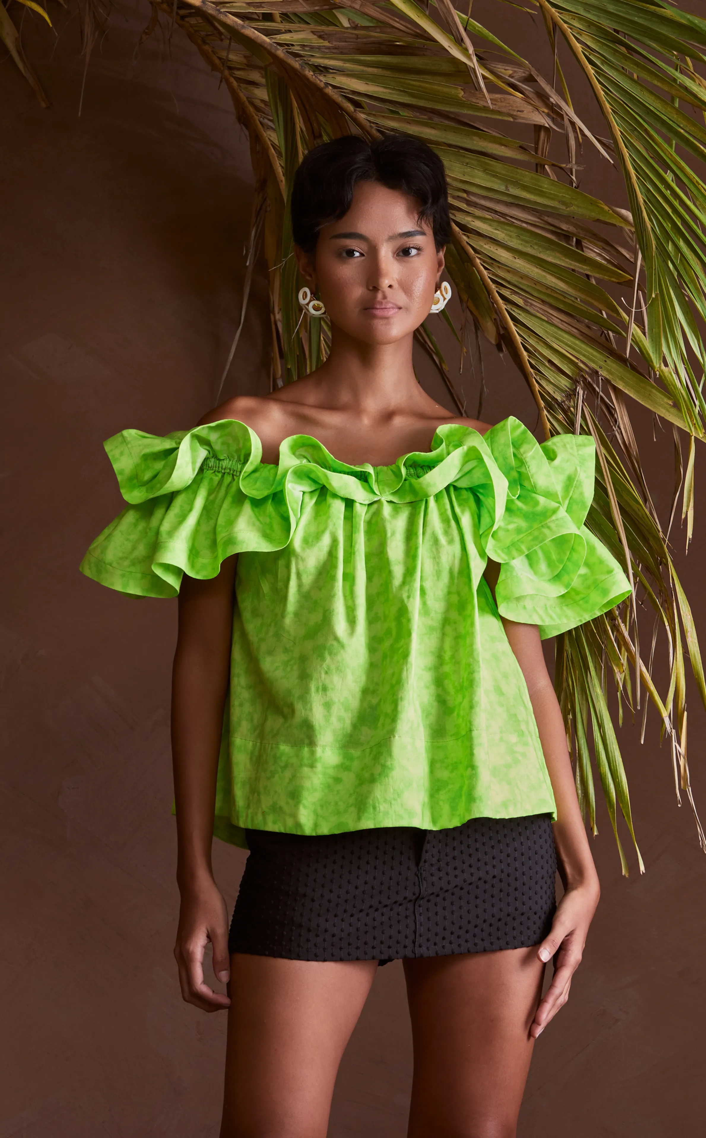 ANDORA TOP - NEON TIE DYE