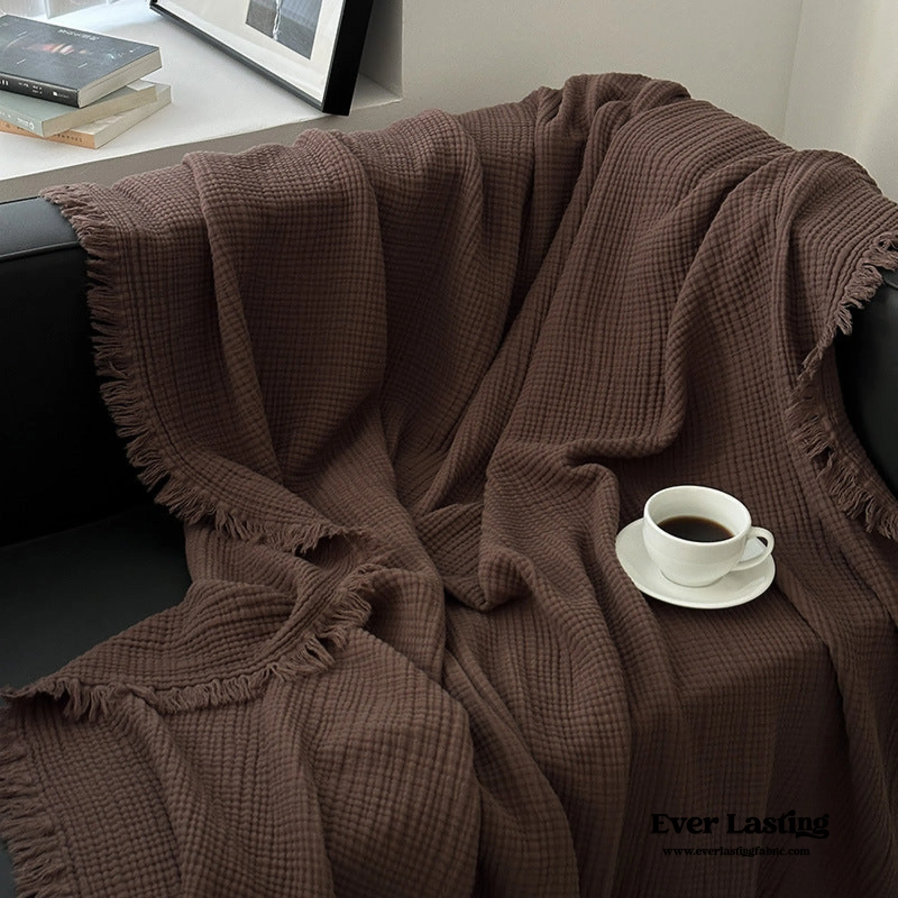 Assorted Latte Breathable Blanket / Latte