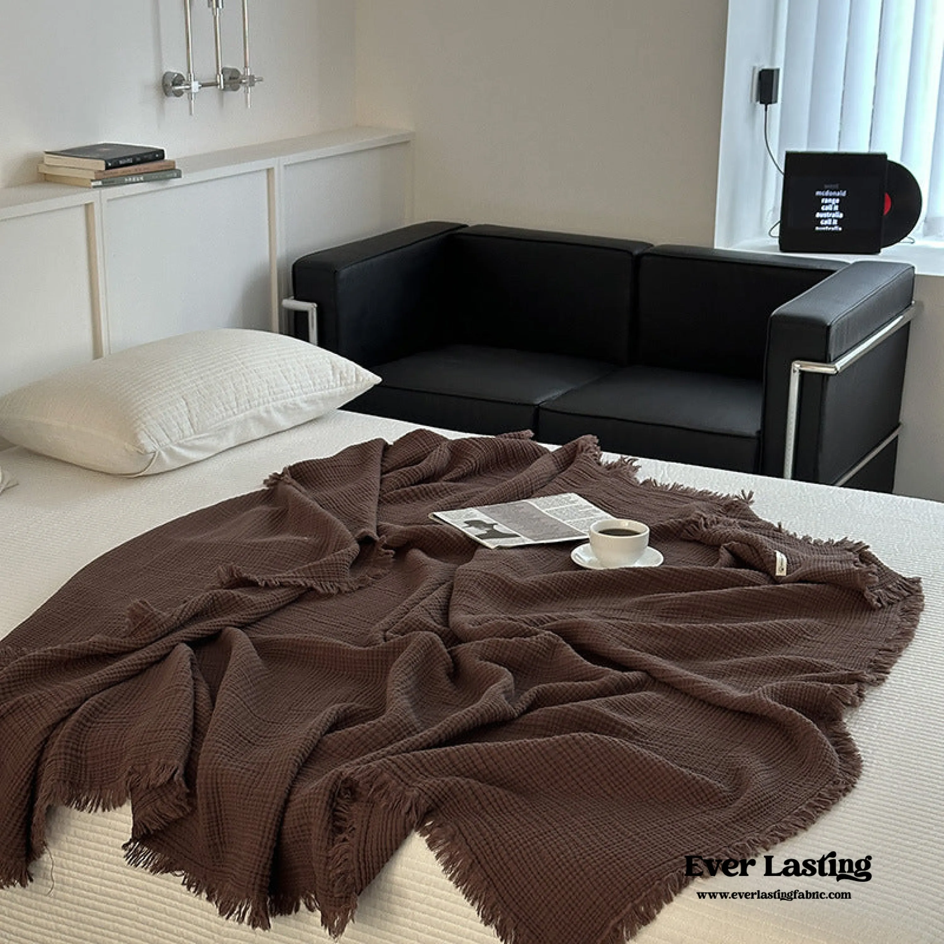 Assorted Latte Breathable Blanket / Latte