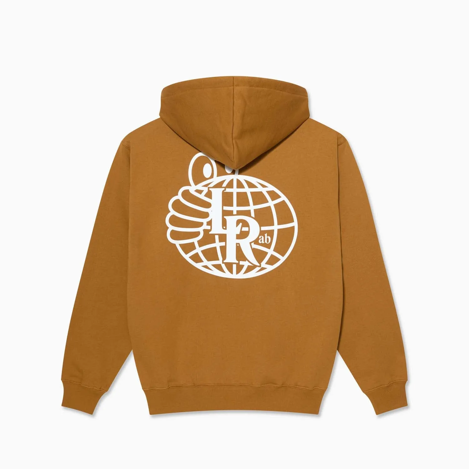 Atlas Monogram Hoodie (Golden Brown/White)