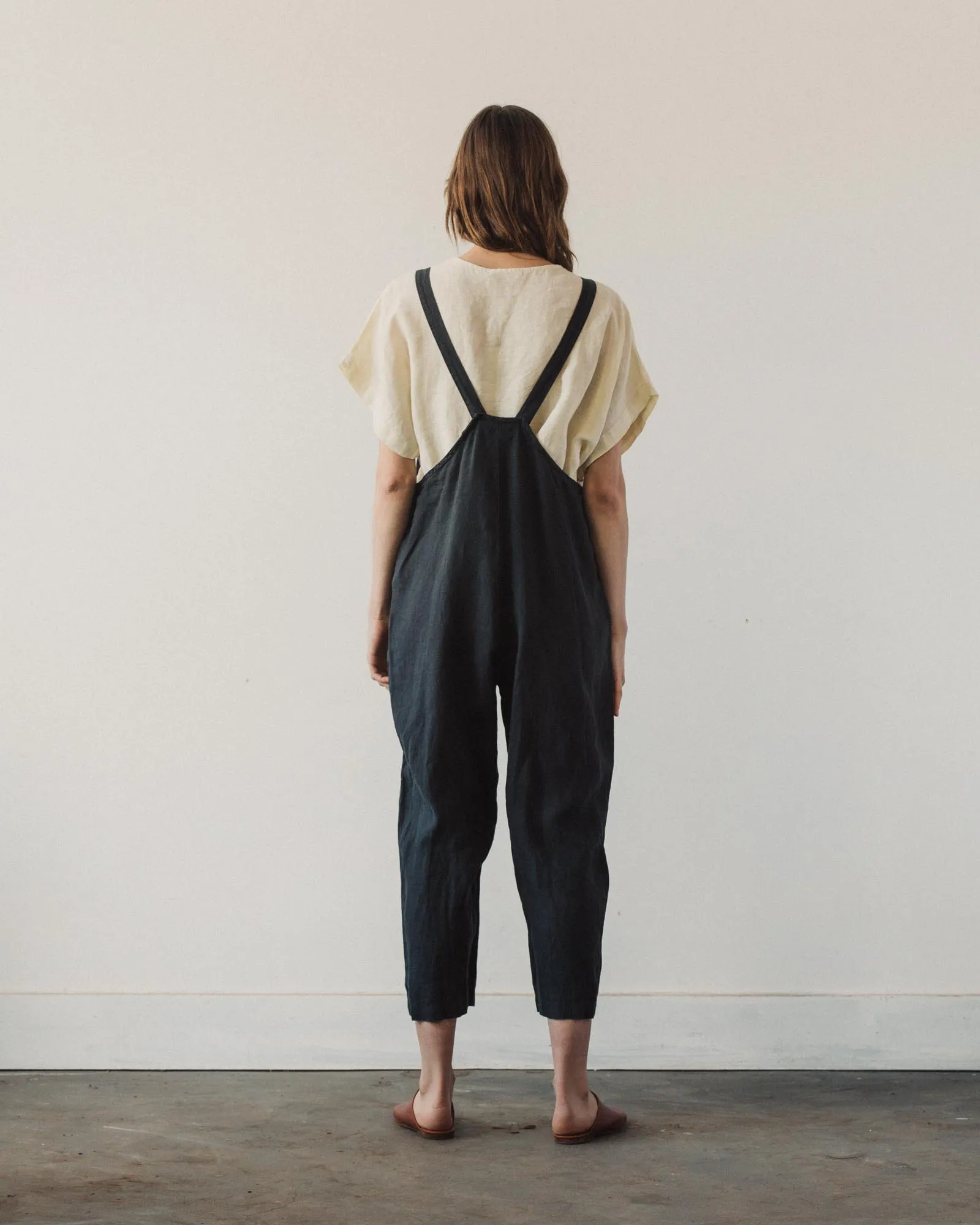 Black Crane Sack Overall, Black