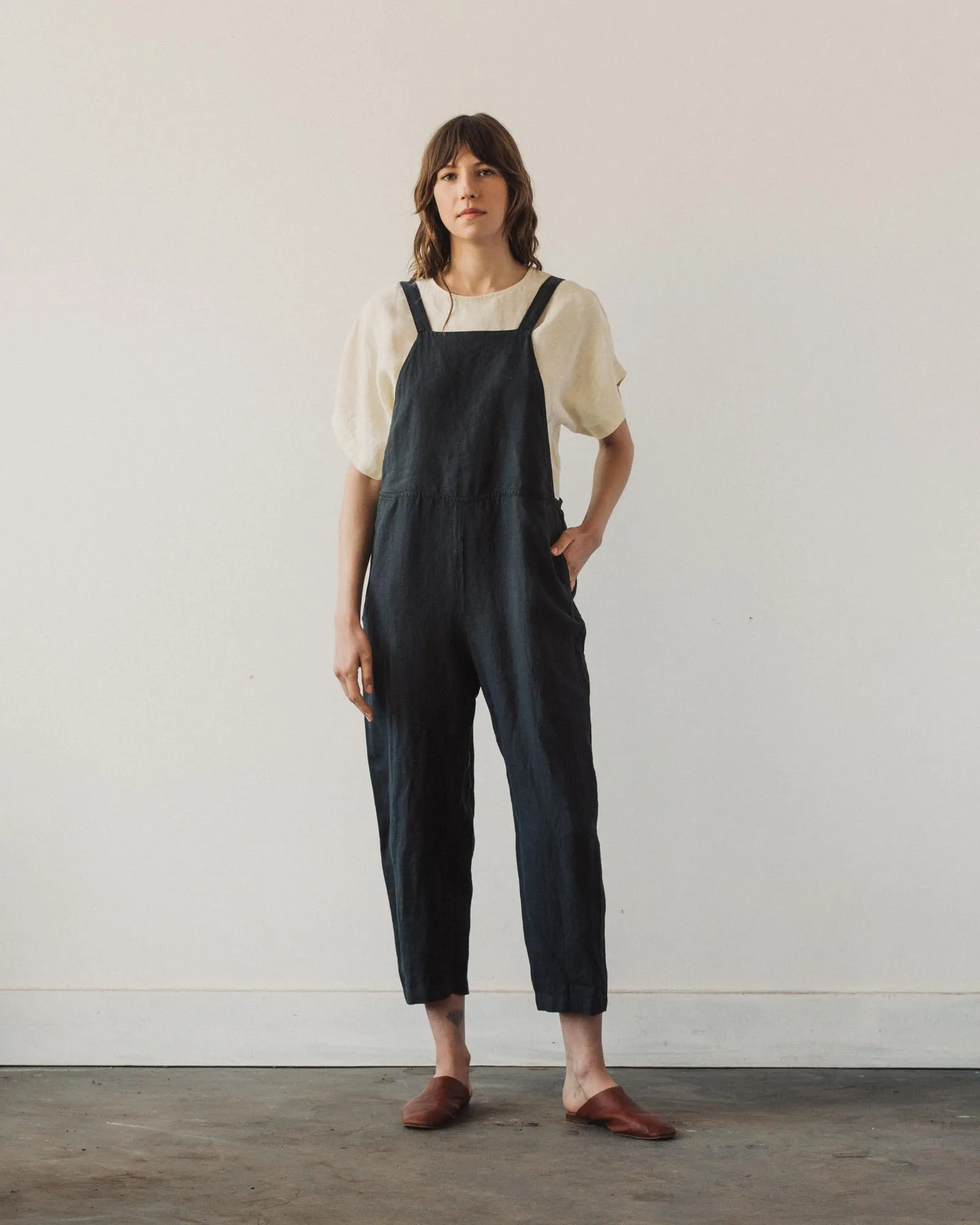 Black Crane Sack Overall, Black