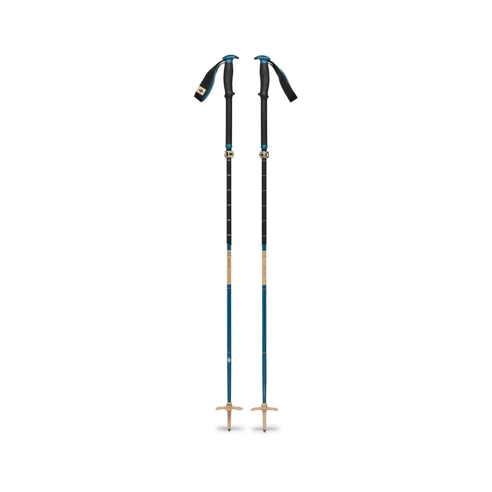 Black Diamond Traverse Compactor Ski Poles - 2025