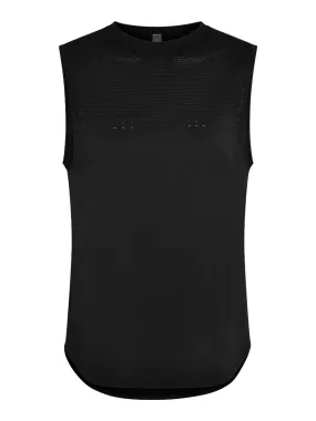 Black Seamless Morro Tank Top