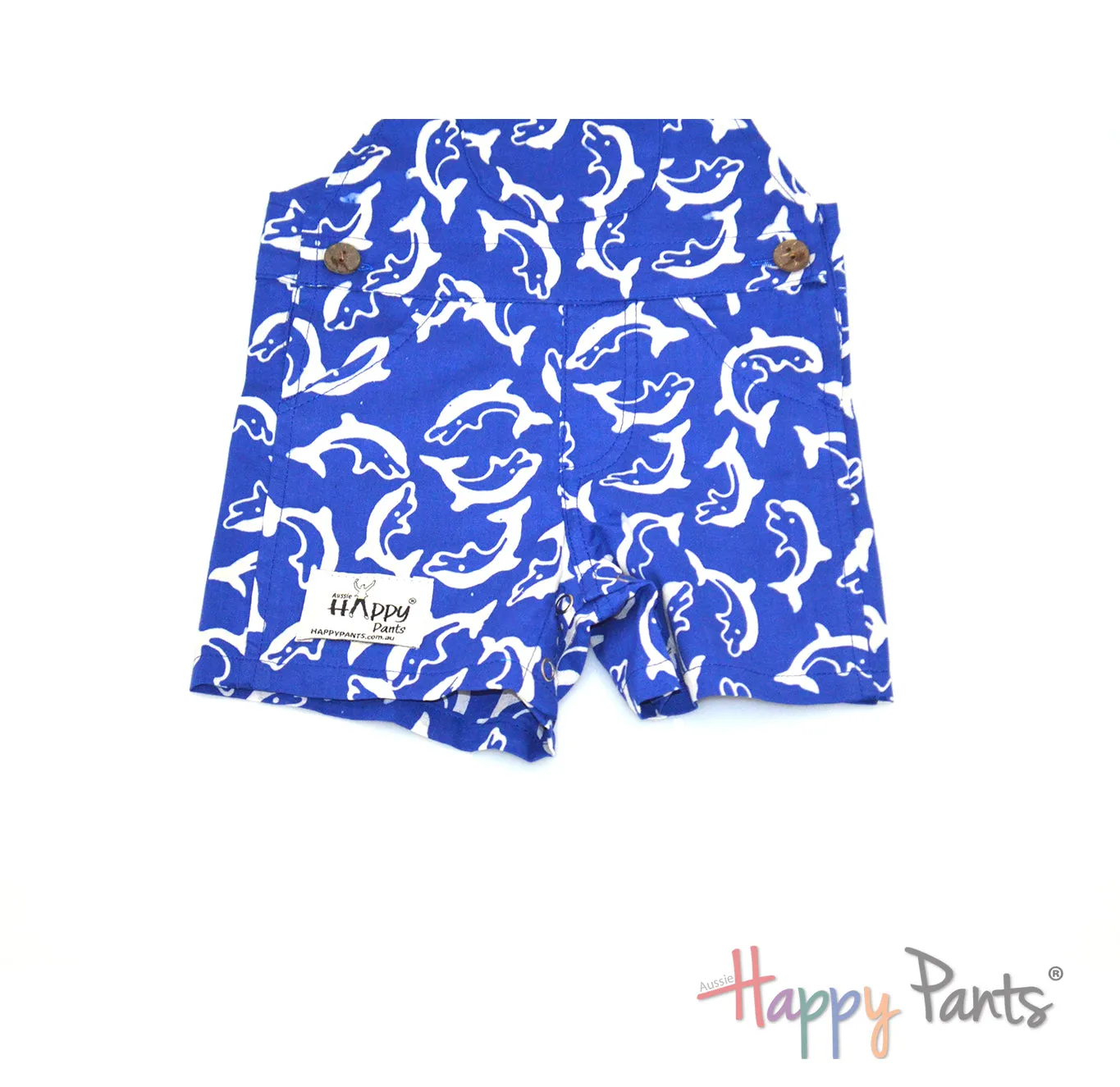 Blue Dolphin Explorer Short Overall for Boys