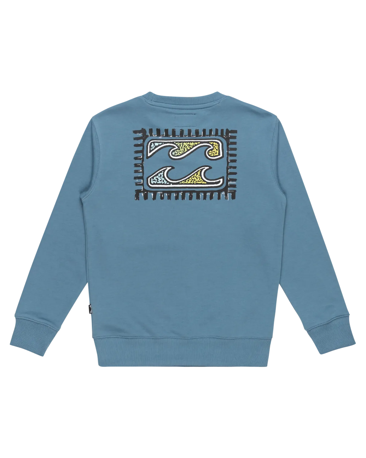 Boys Foundation Crew Sweatshirt in Glacier Blue