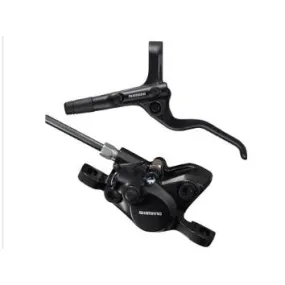 BR-MT200 Disc Brake and BL-MT201 Lever - Front, Hydraulic, 2-Piston, Post Mount