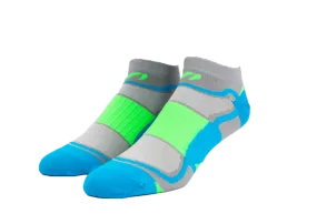 Bright Green/Blue Low Cut Socks