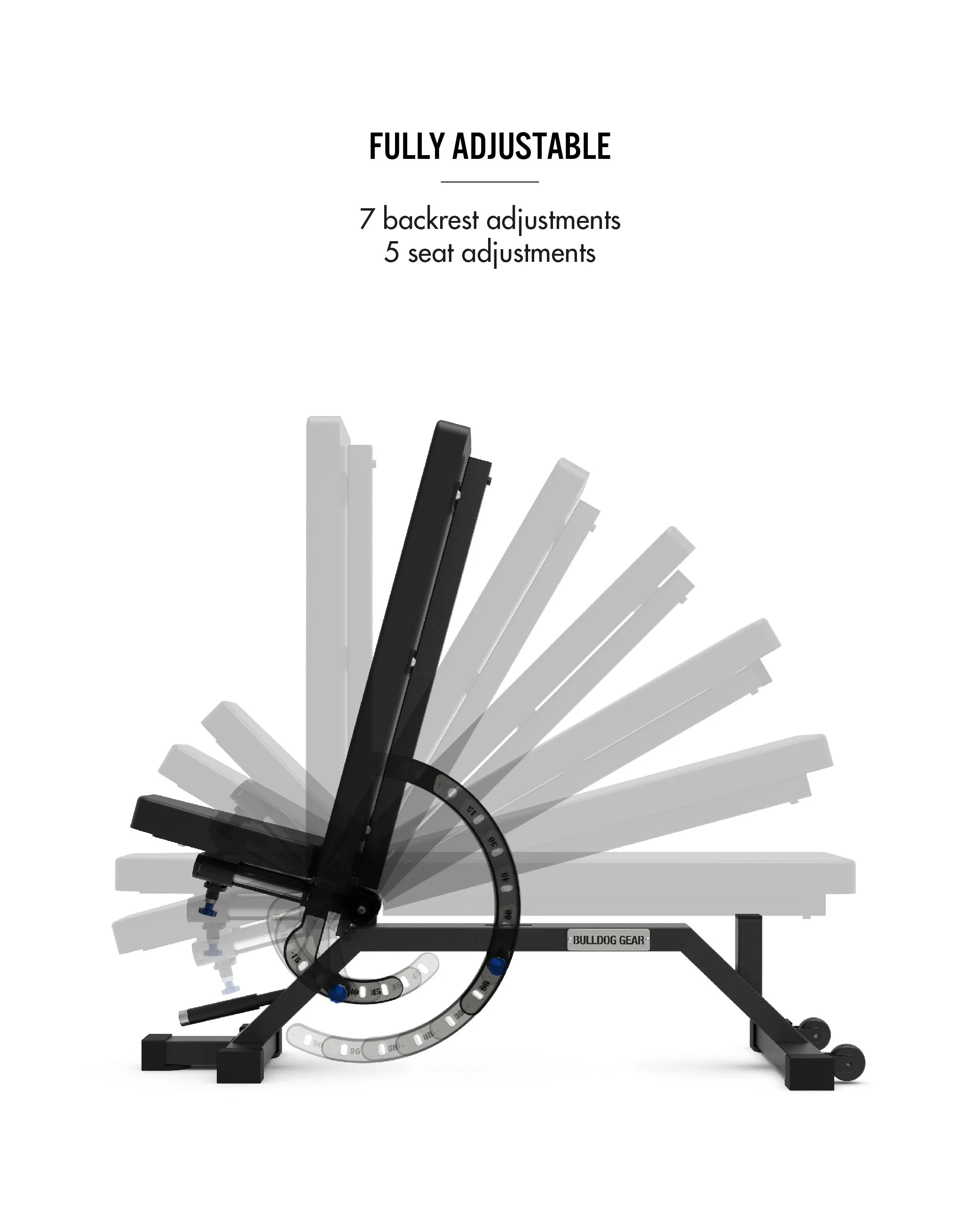 Bulldog Gear - Adjustable Bench 2.0 with Adjustable FID /Zero Gap