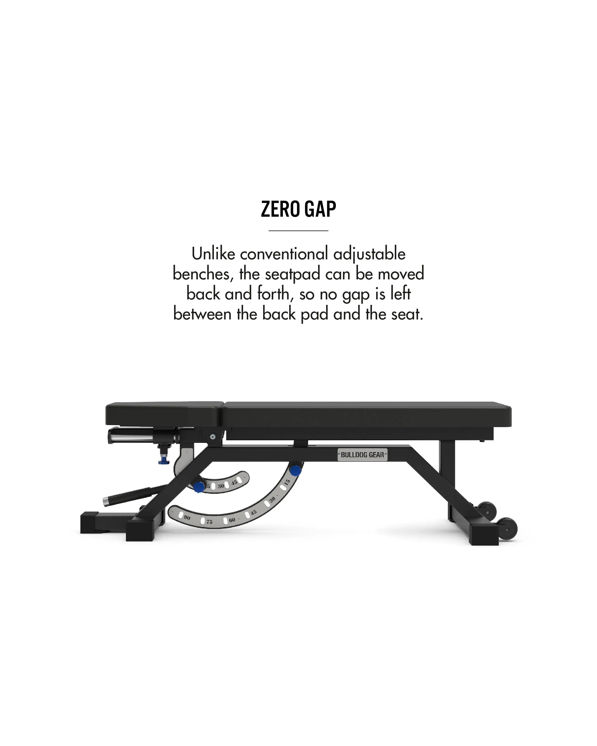 Bulldog Gear - Adjustable Bench 2.0 with Adjustable FID /Zero Gap