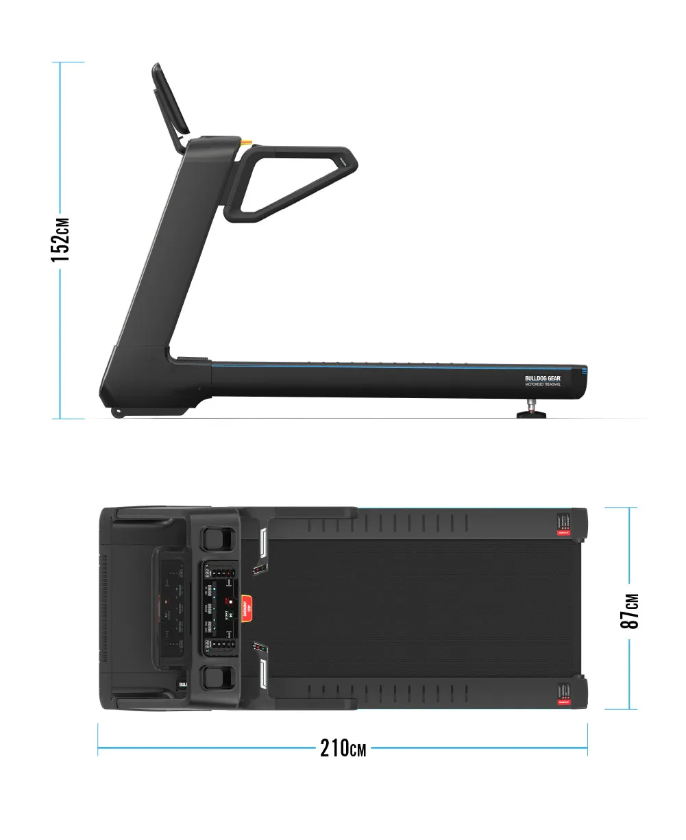 Bulldog Gear Motorised Treadmill