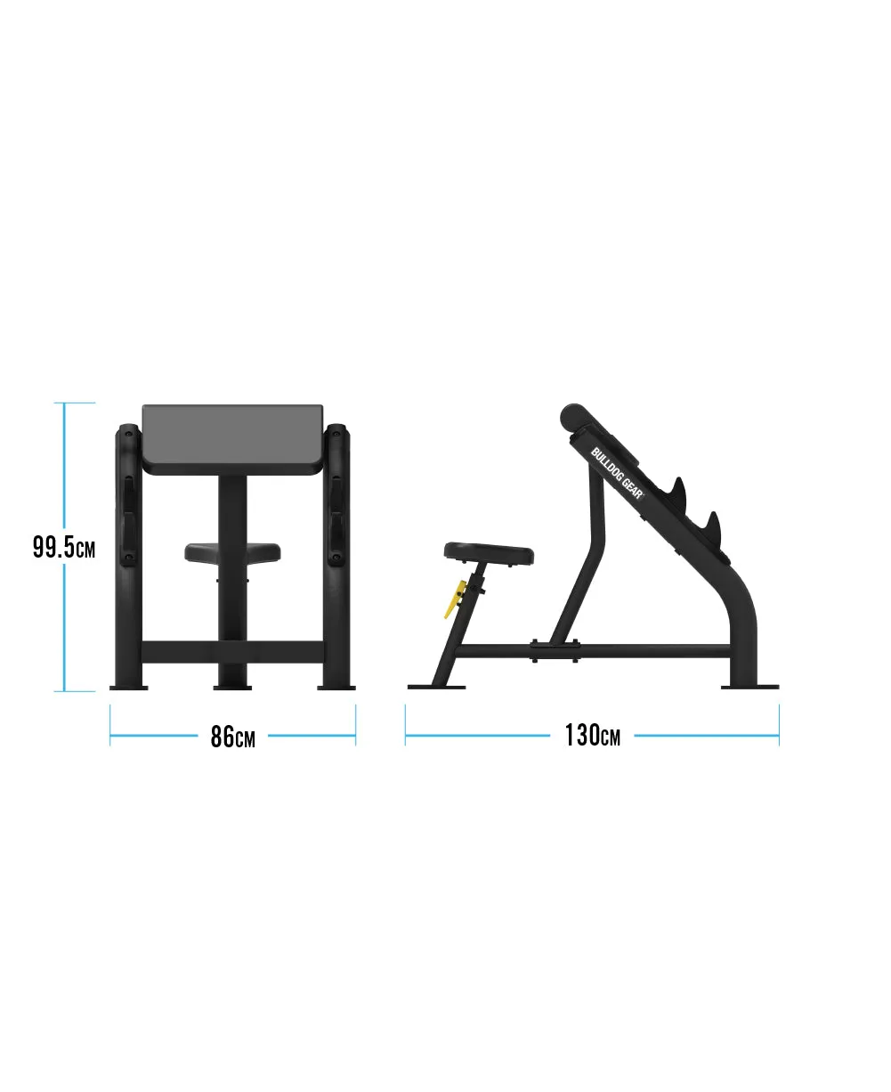 Bulldog Gear - Preacher Curl Bench