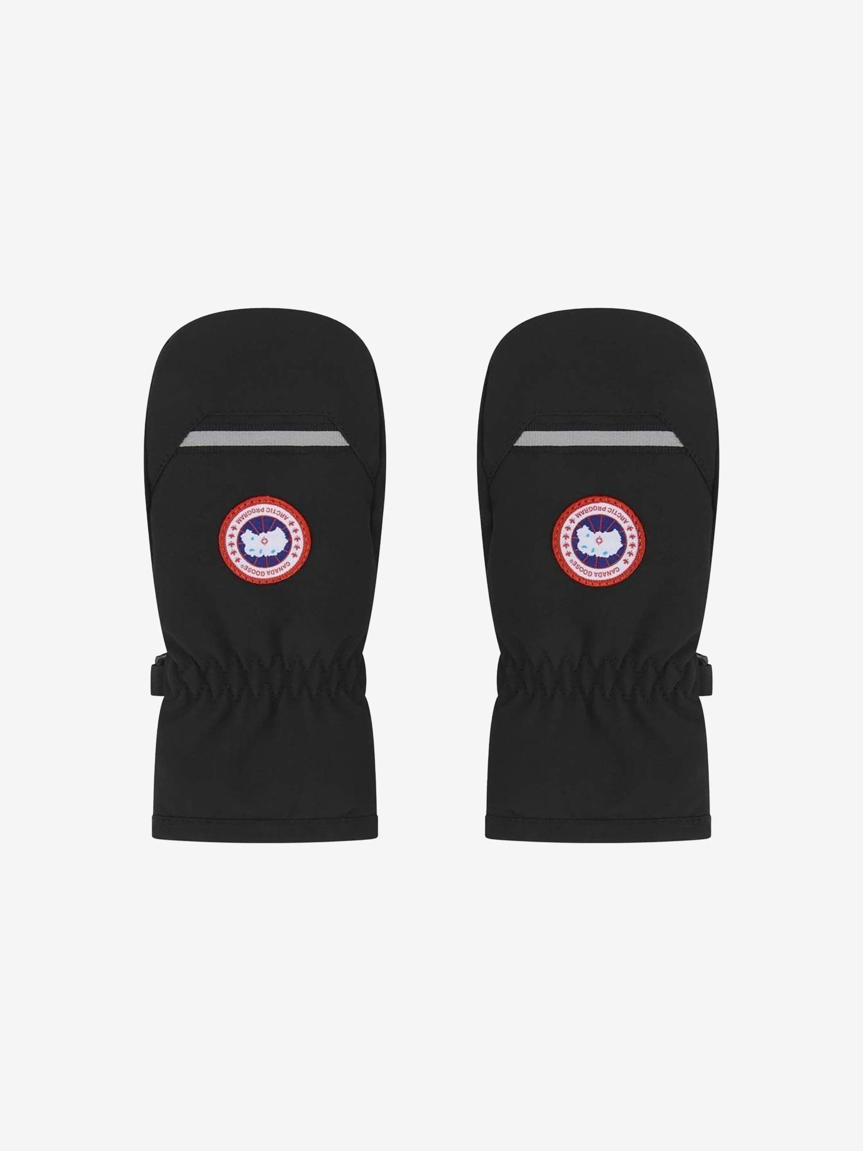 Canada Goose Kids Arctic Down Mittens in Black