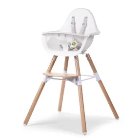 Childhome Evolu 2 High Chair Natural/White