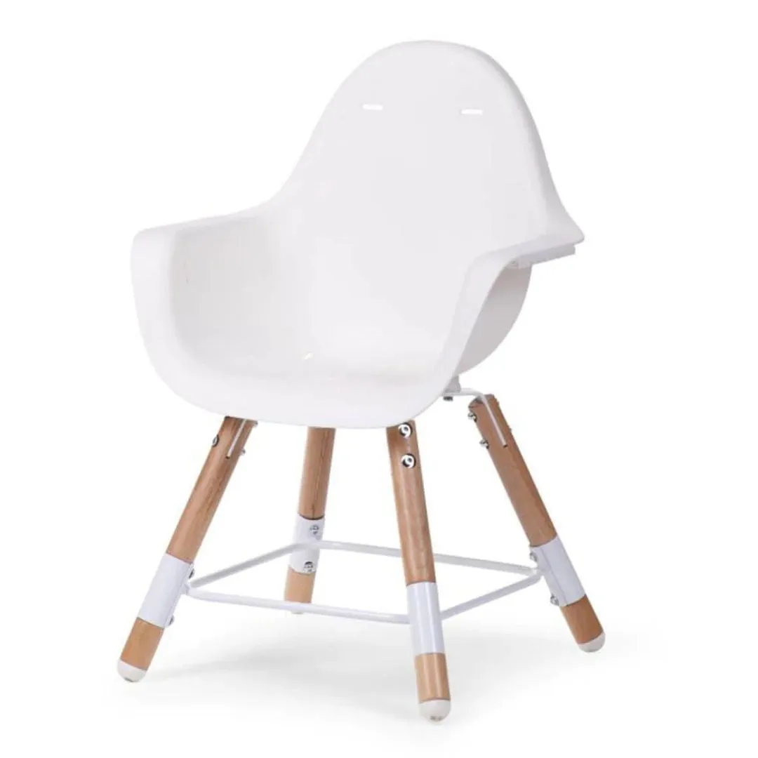 Childhome Evolu 2 High Chair Natural/White