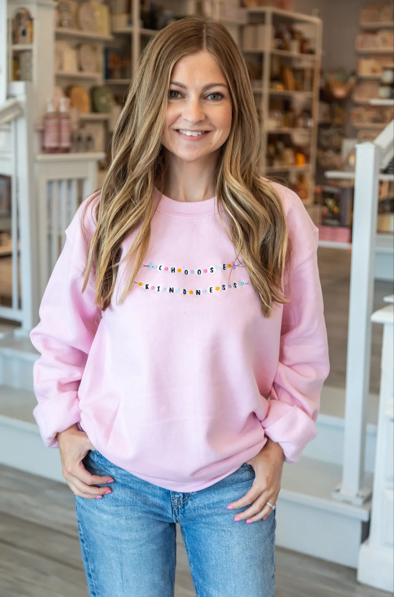 Choose Kindness Bracelet Sweatshirt