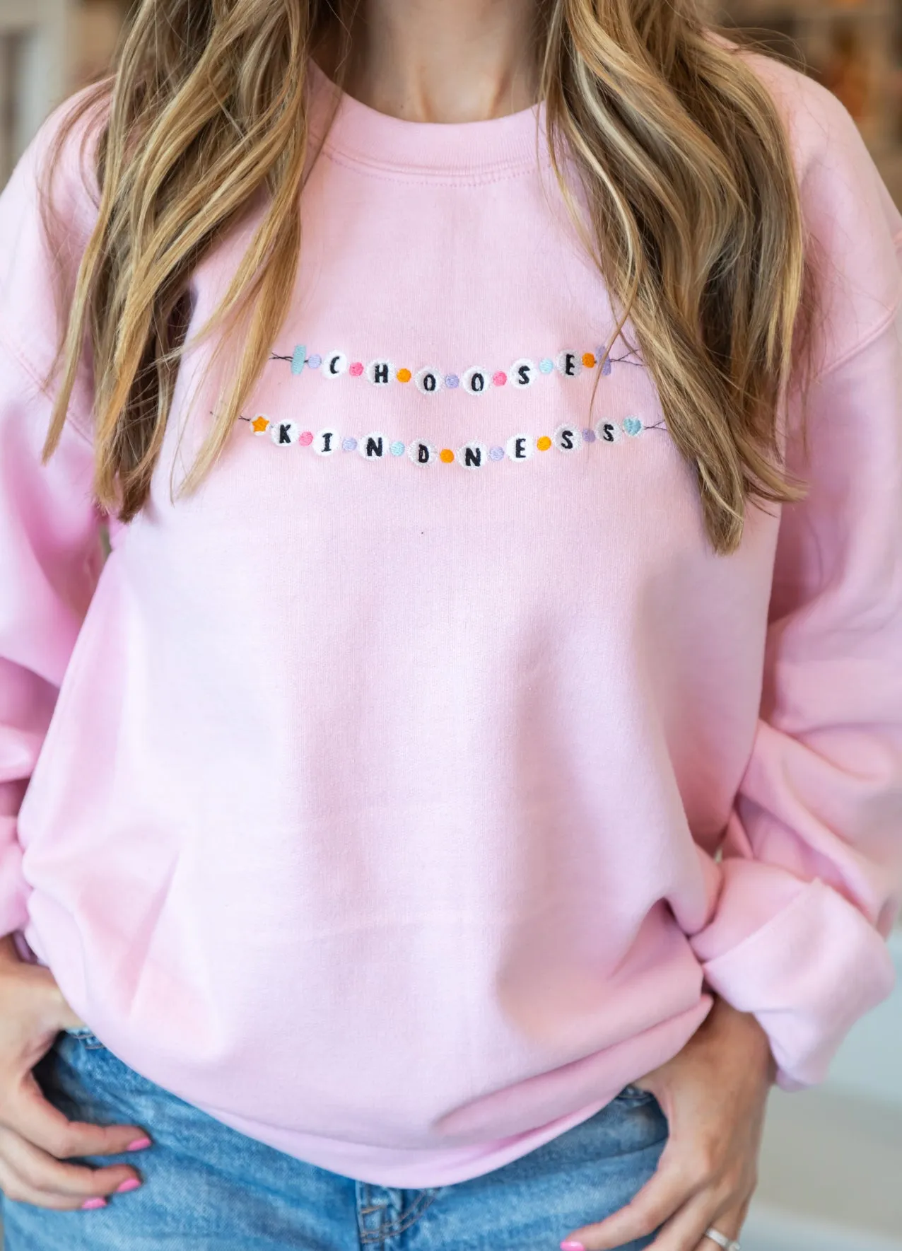 Choose Kindness Bracelet Sweatshirt