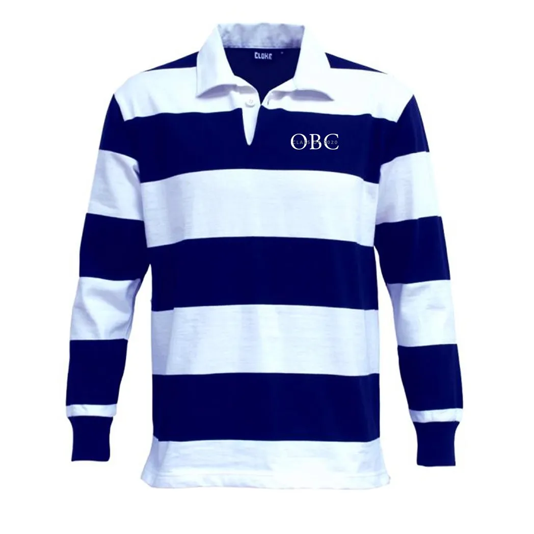 Cloke Striped Rugby Jersey | Unisex - Leavers Gear NZ 2023