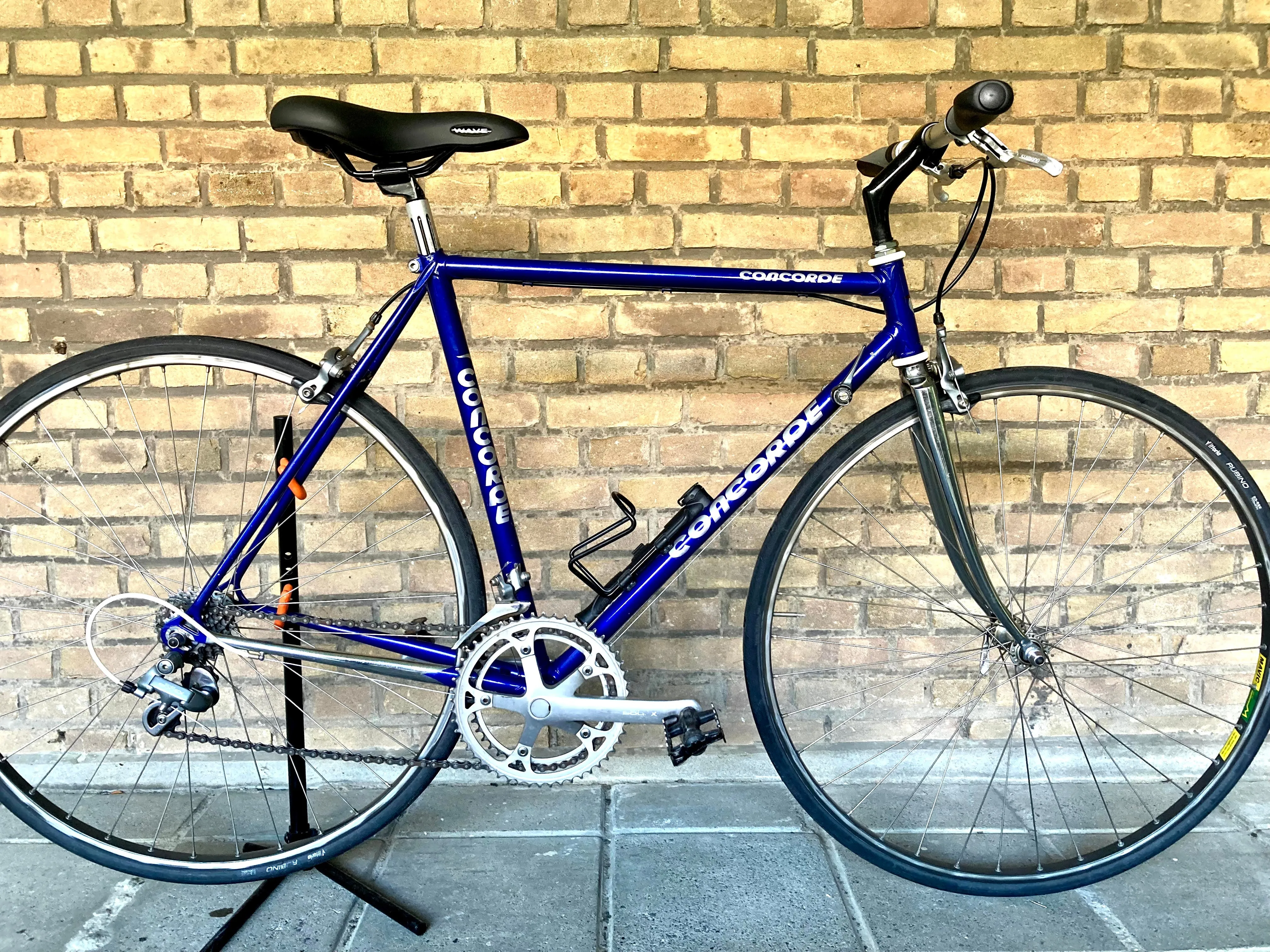 Concorde steel road bike with straight steer 52cm