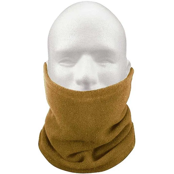 Coyote Brown - Polar Fleece Cold Weather Neck Warmer