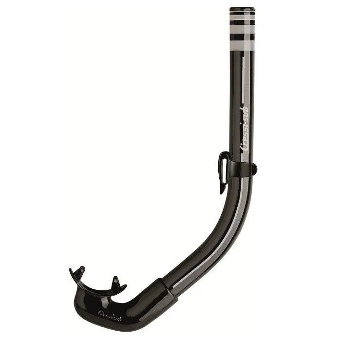 Cressi America Black Adult Size Snorkel