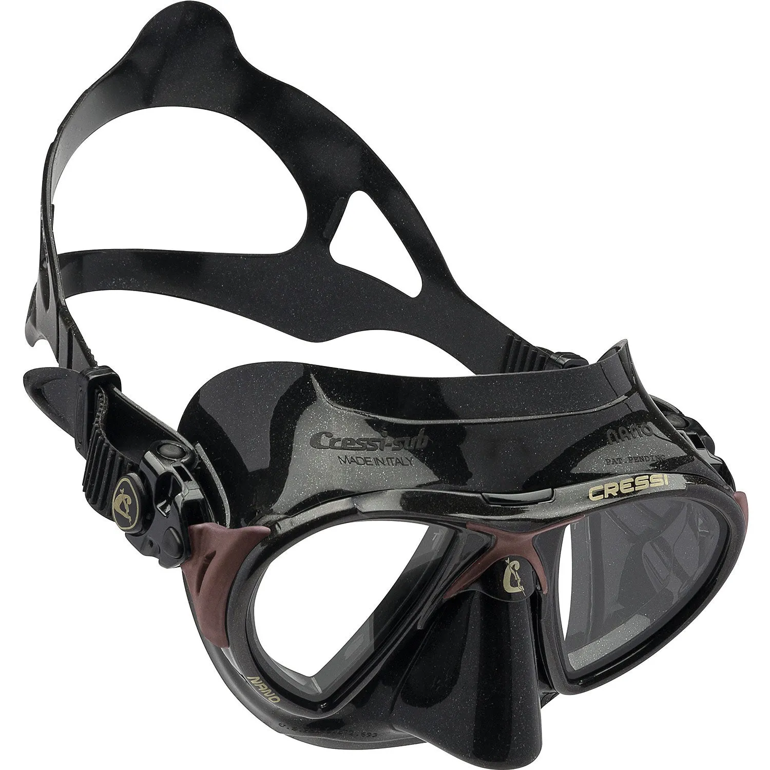 Cressi Nano Black Scuba Dive Mask