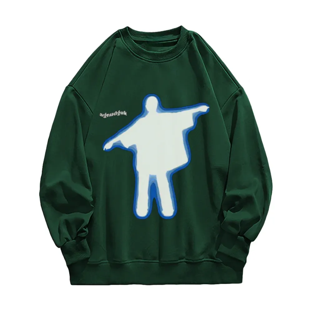 “Dancing Silhouette Print” Sweatshirt