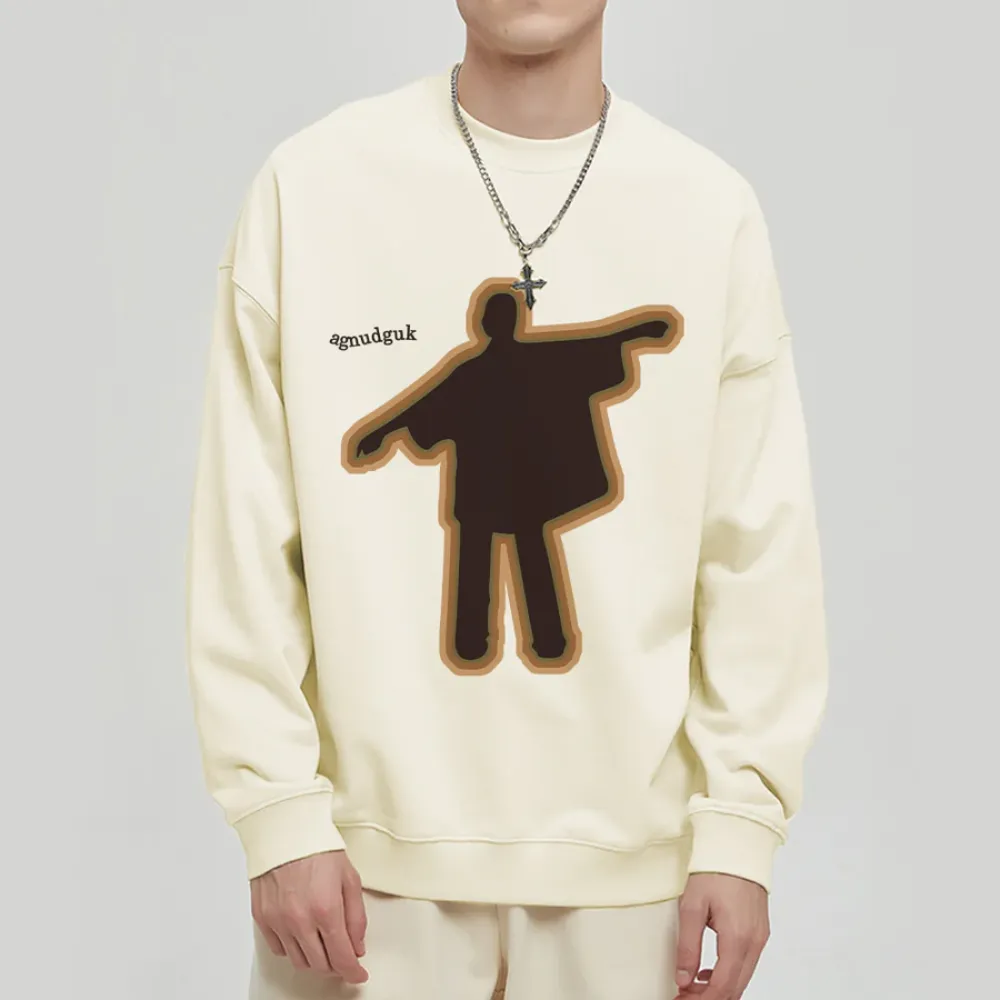 “Dancing Silhouette Print” Sweatshirt