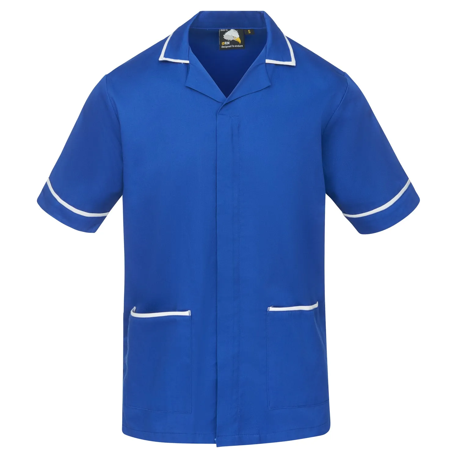 Darwin Male Tunic | Royal - White