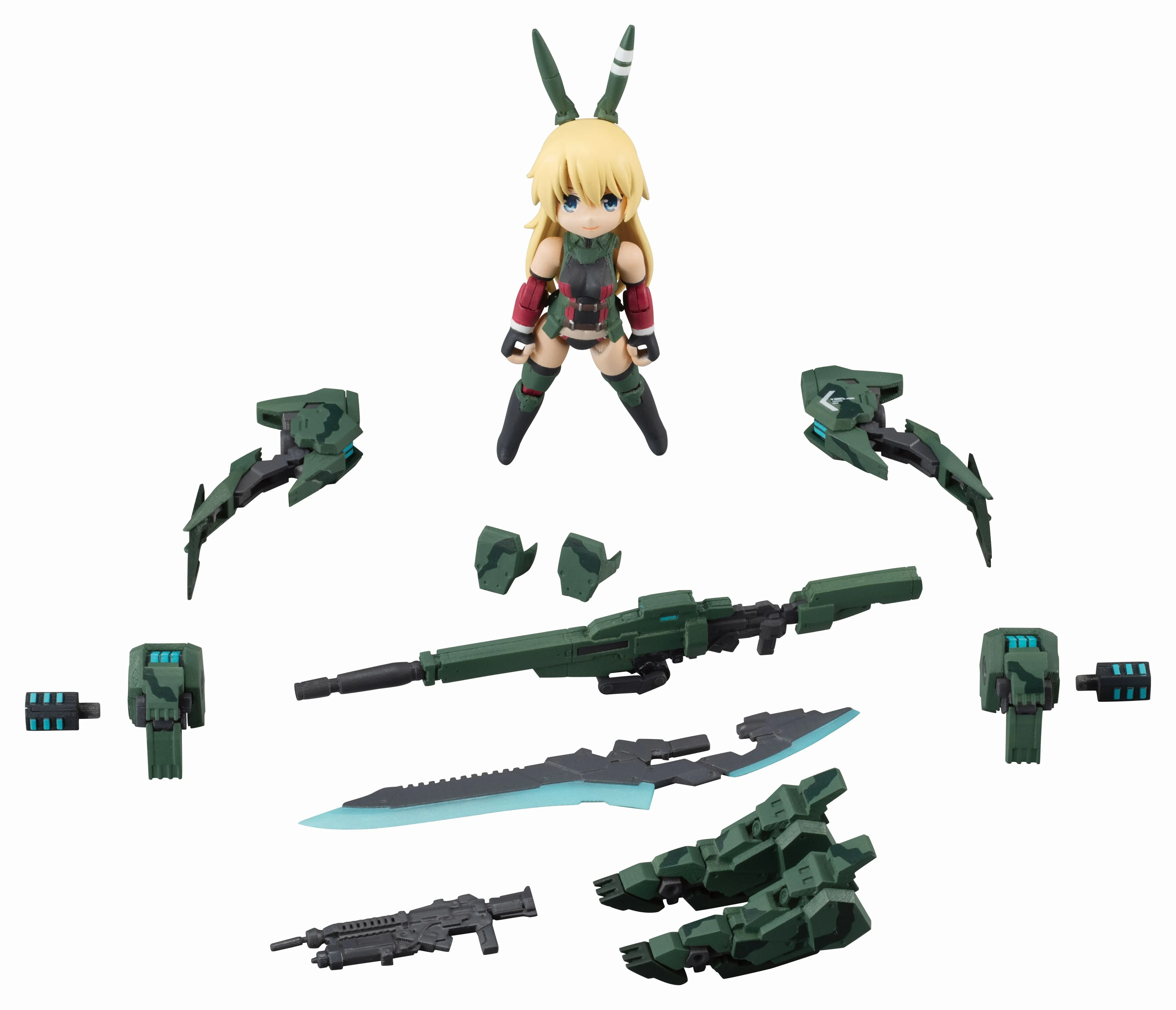 Desktop Army: Alice Gear Aegis - Virginia Glynnberets