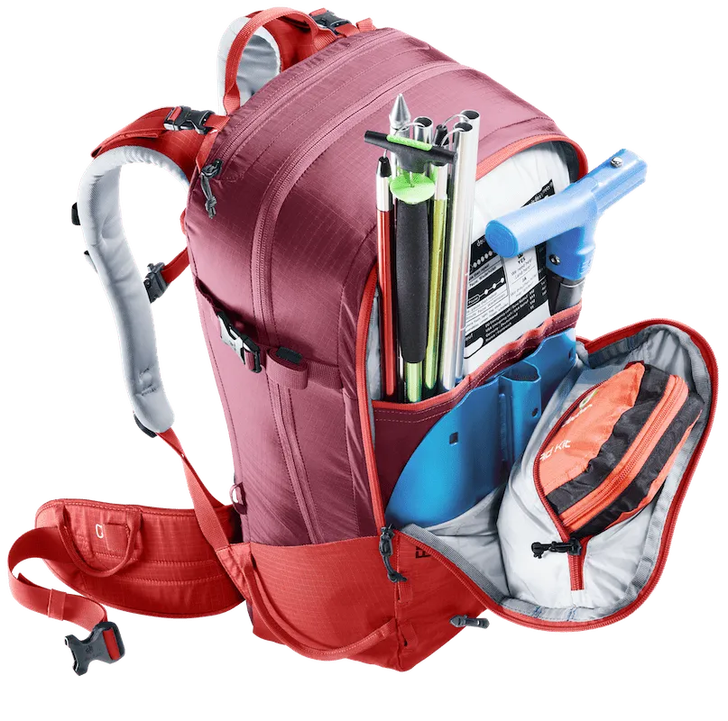 DEUTER FREERIDER 28 SL - CURRANT/MARON