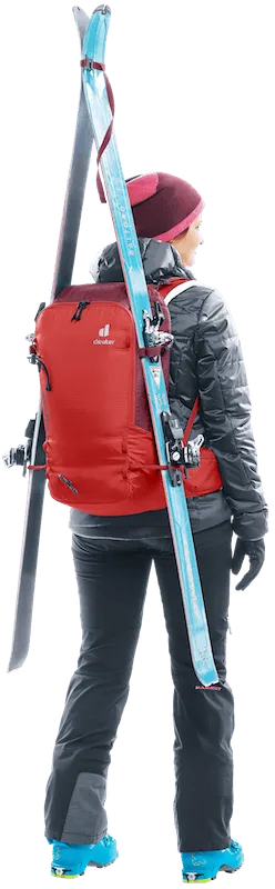 DEUTER FREERIDER 28 SL - CURRANT/MARON