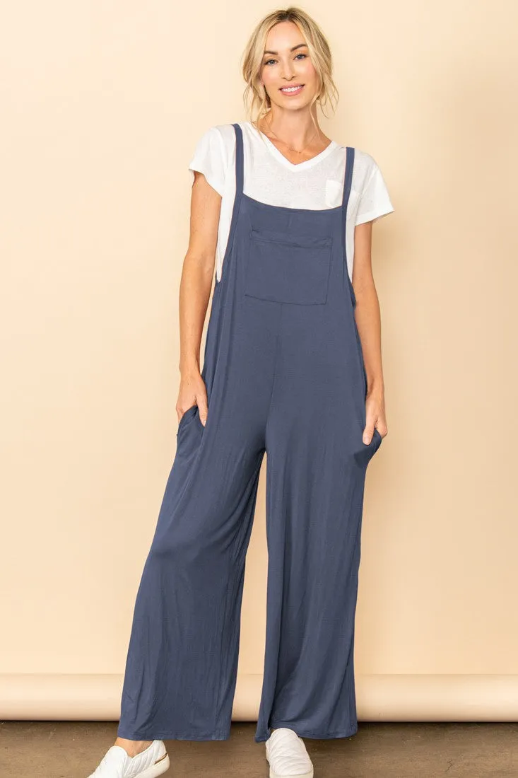 Elloh Pocket Detailed Overall Jumpsuit