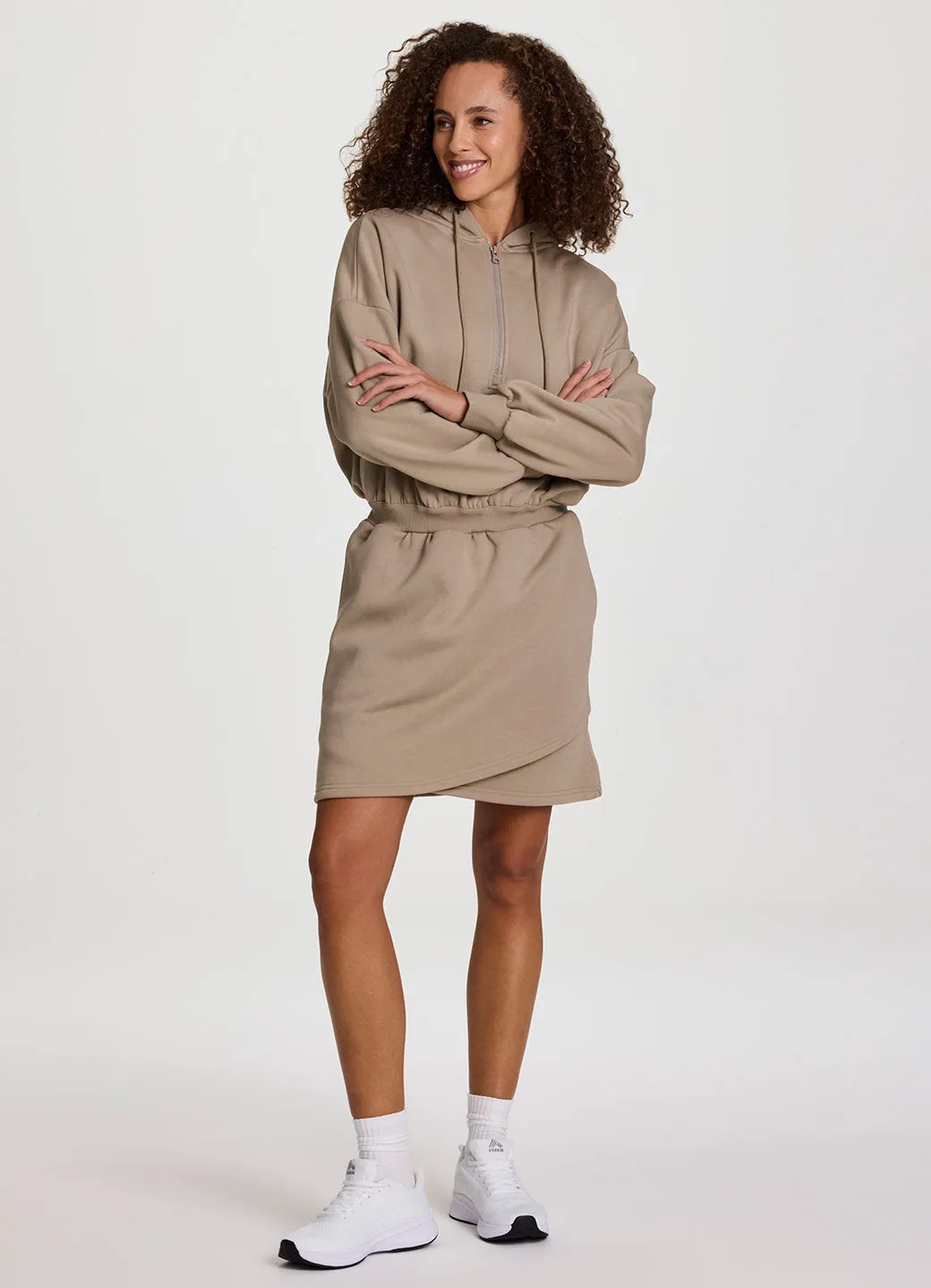 Everyday Fleece Hoodie Dress