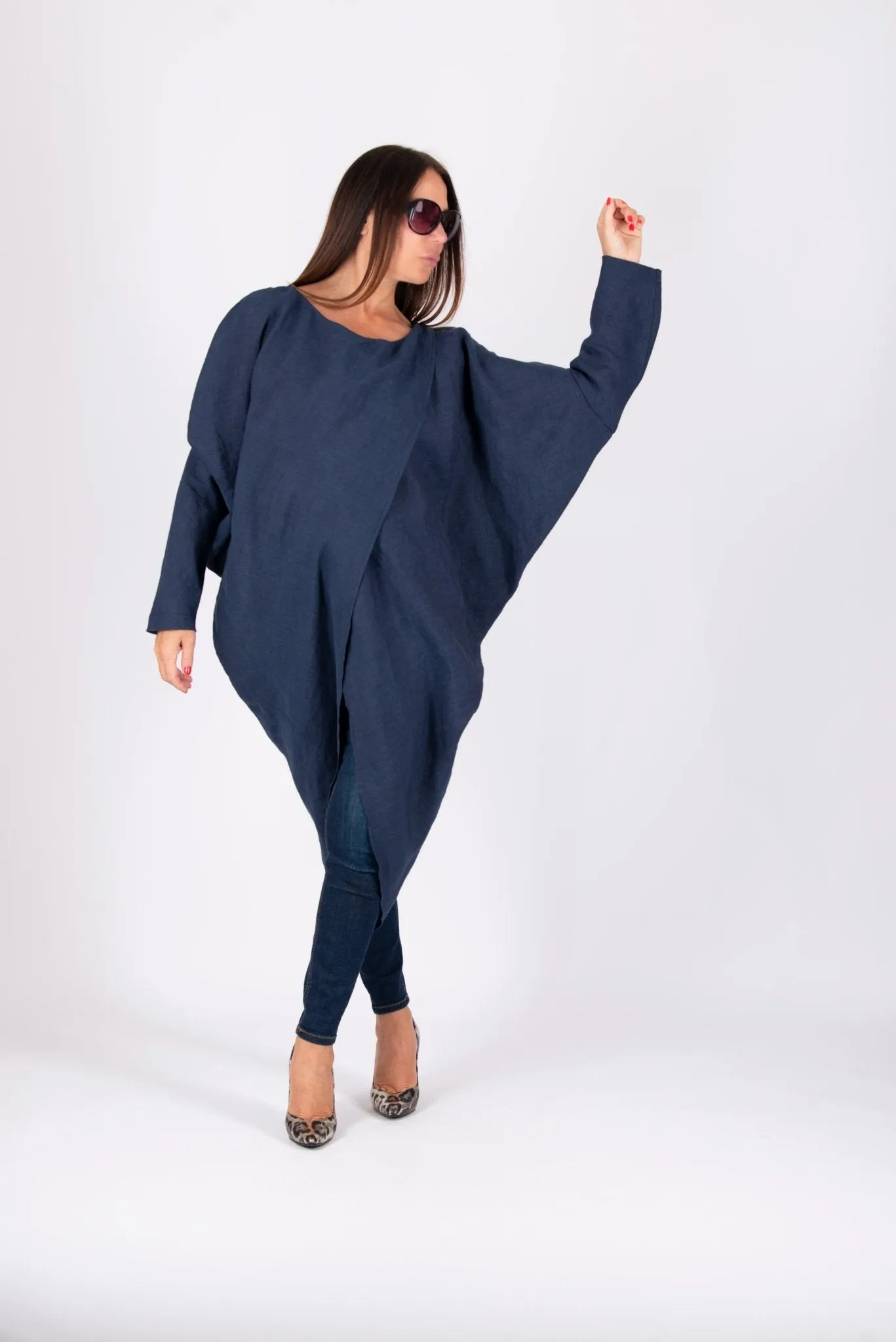 FABIANA Linen Top Tunic