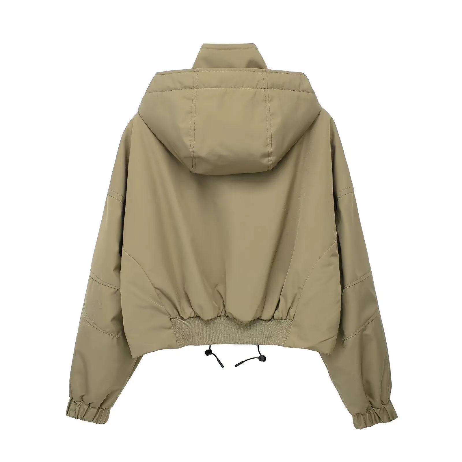 Fashion Hooded Short Jacket Women