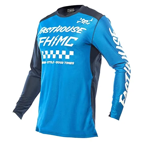 Fasthouse A/C Elrod Glory Jersey Electric Blue 2X-Large