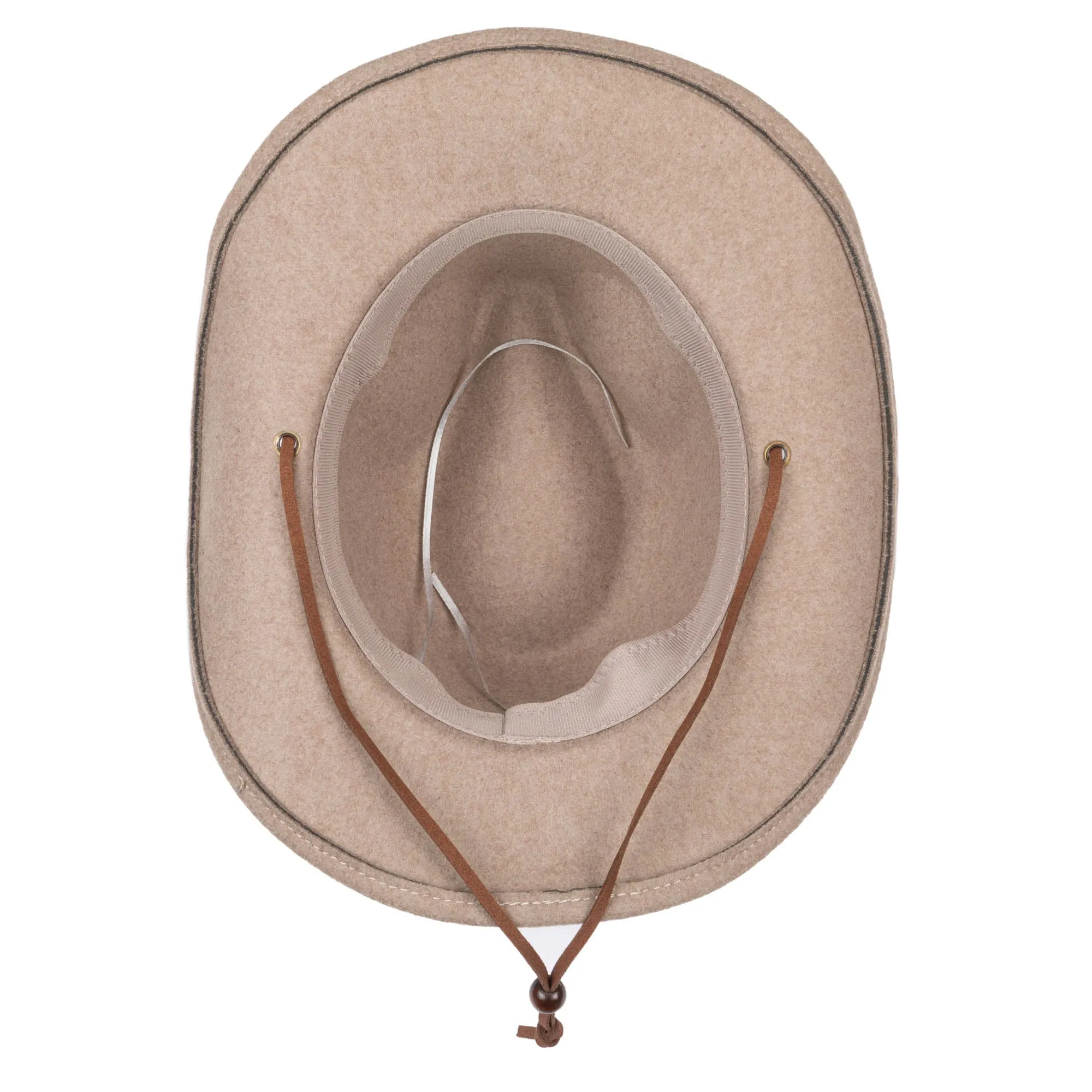 Faux Felt Cowboy with Grosgrain Band