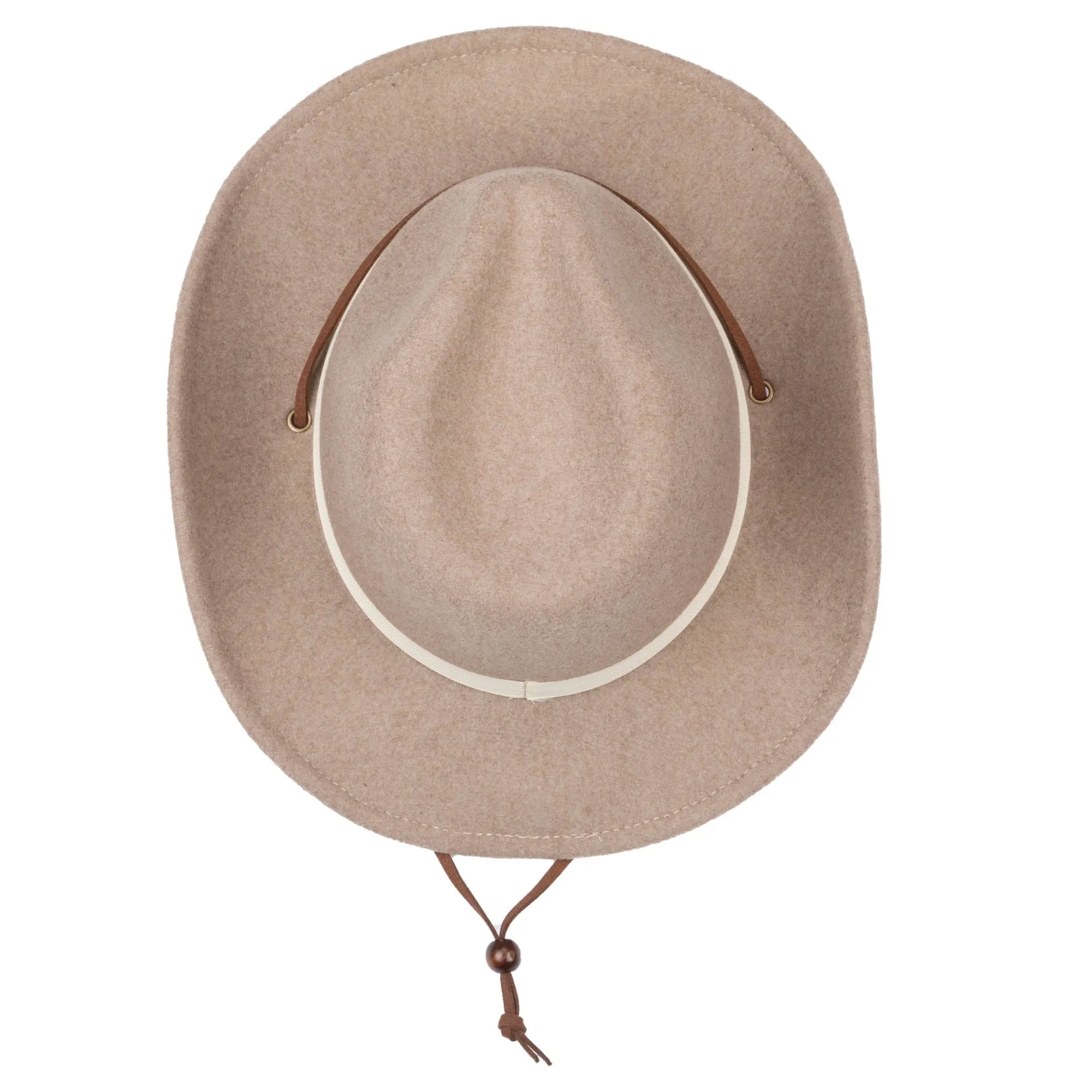 Faux Felt Cowboy with Grosgrain Band