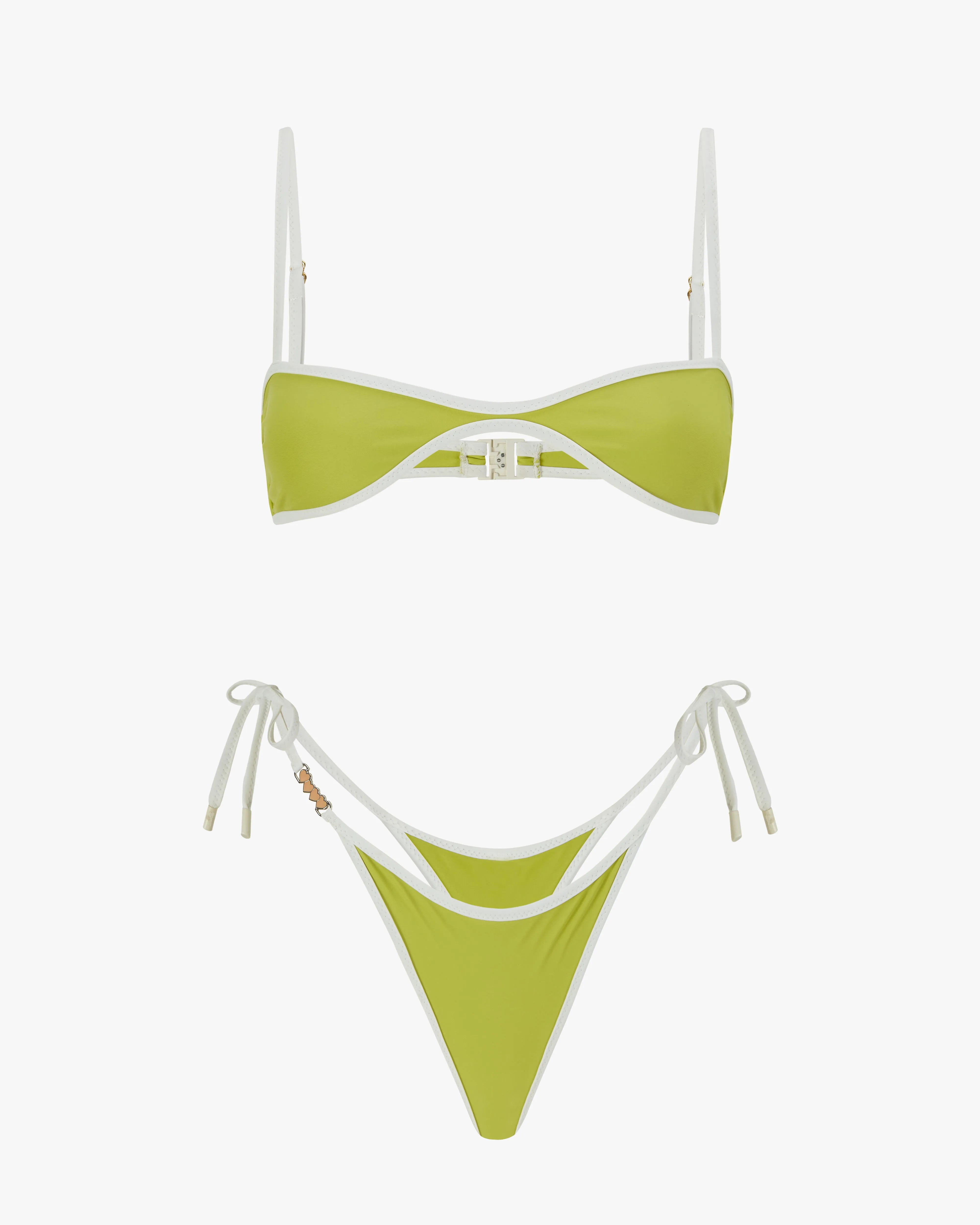 FORMEN BIKINI TOP GREEN